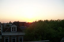Large room with balcony & park view