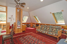 Attic loft with organic breakfast