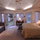 Private entrance from garden.  Loveseat folds out to an additional twin bed.