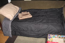 Couch in Safe Cupertino House