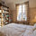 study with double sofa bed