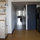 hallway leading from kitchen