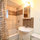 Bathroom with soaker tub and shower