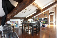 Bedroom in Loft in central Milano.