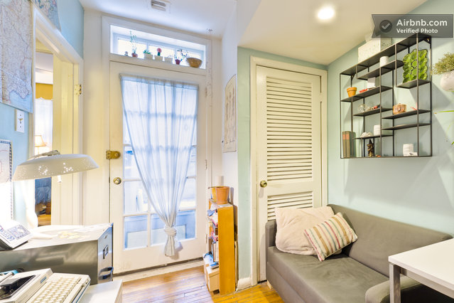 Cozy near Convention Center - Office View & Door to Private Yard