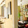 Kitchen bar/counter looking into the living room