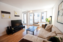 Modern 2BR Apt. w/ Balcony & Gym