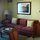 Living room with sofa bed and plenty of room to stretch out