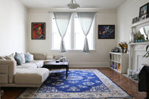 Couches in the heart of North Beach