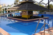 ESTUDIO: 5 PISCINAS Y BAR TROPICAL
