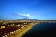 Historical center of Catania Sicily