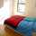 Second bedroom, with bed put in another direction.