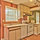 Kitchen with dishwasher, garbage disposal, stove, oven, fridge, toaster