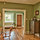 Office between kitchen and living room.  Bathroom and door to the basement