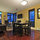 Dining room facing living room