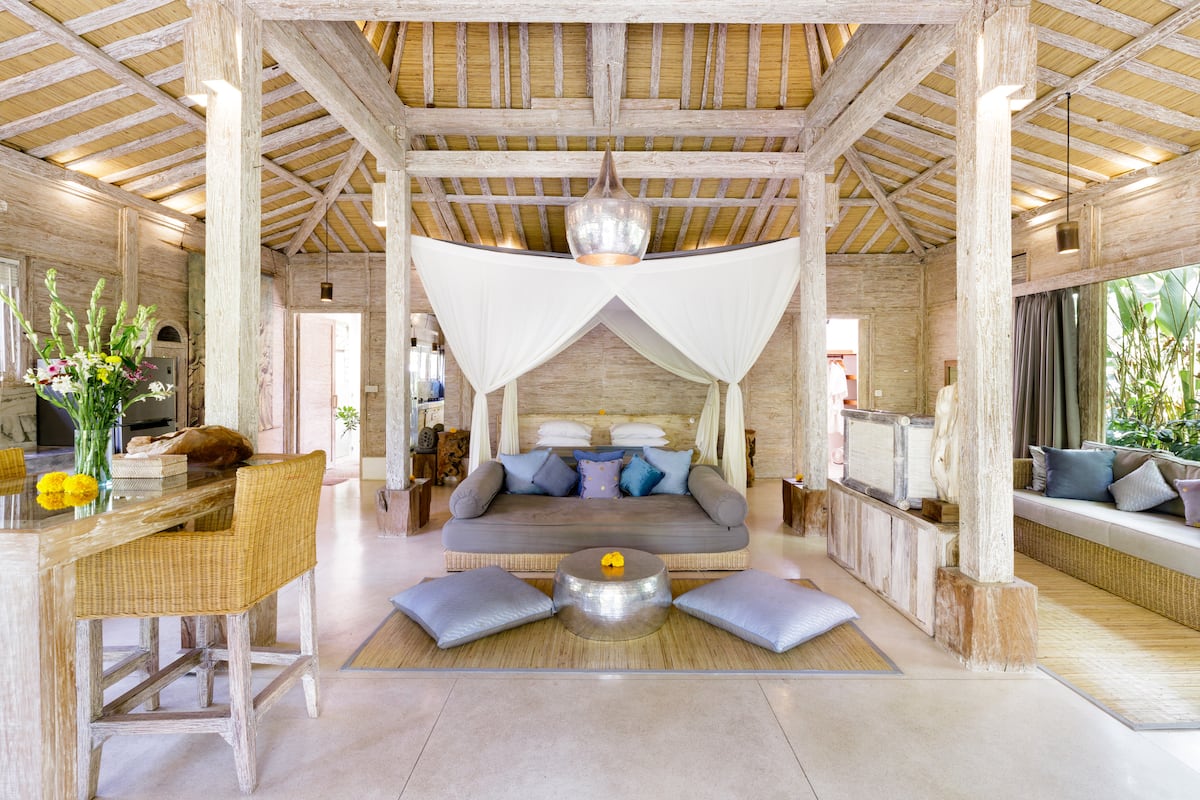 Indoor-Outdoor Living in a Unique and Relaxing Villa