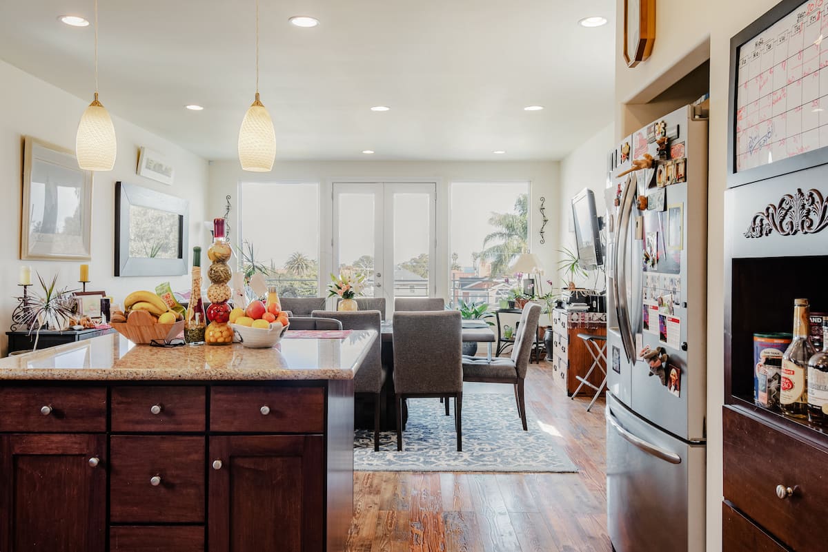 View the Harbor Lights From Stylish Beach Retreat