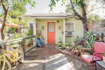 Stroll Along the Boardwalk from a Boho Beach Cottage