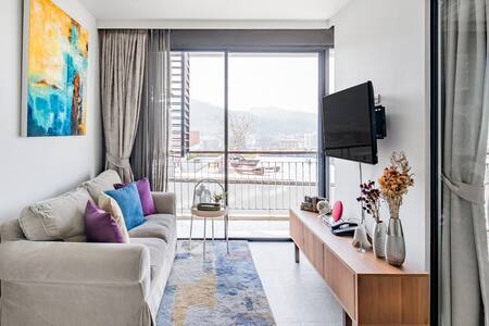 Endless Patong Ocean View from a Hilltop Condominium, Phuket