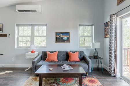 Watch the Deer From a Contemporary Rustic Apartment