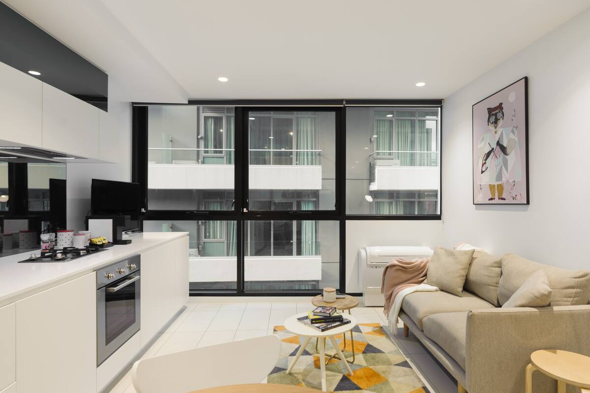 Visit Crown Casino from a Modern Art-Filled Studio