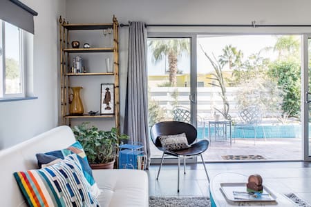 Midcentury Guesthouse with Private Backyard Pool and Spa