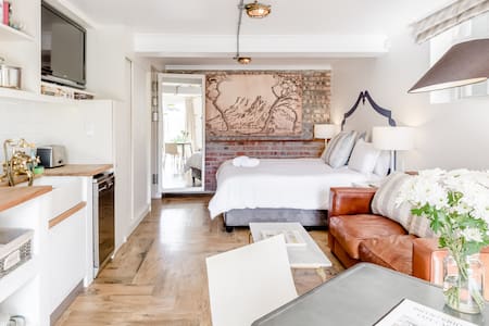 Unwind in a Bright, Airy Space with Rustic Accents