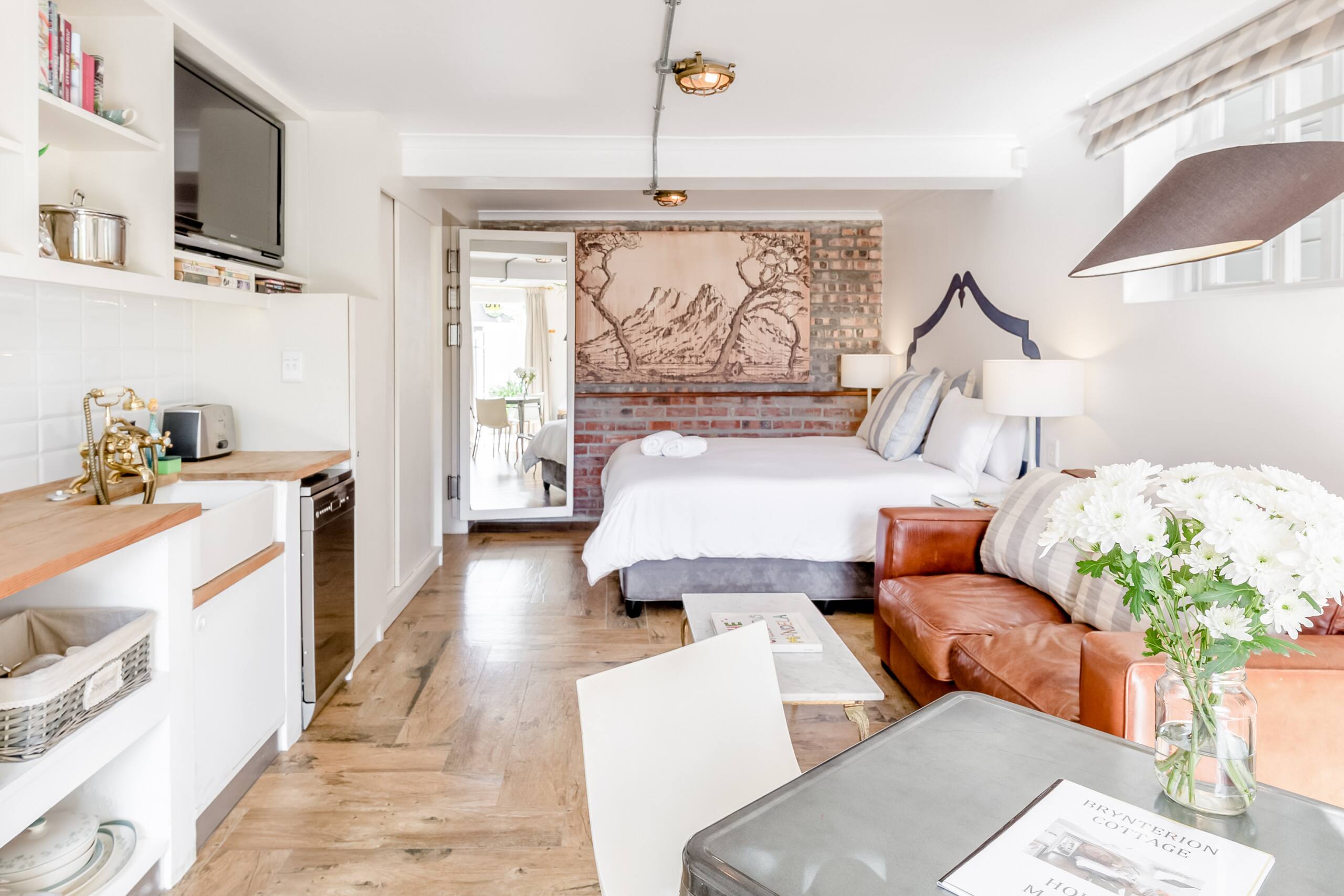Unwind in a Bright, Airy Space with Rustic Accents ...