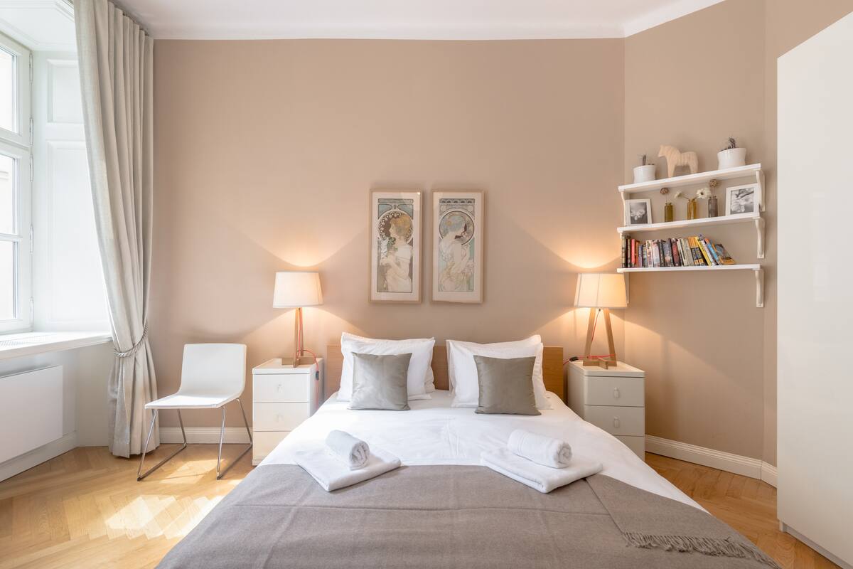 Secluded Studio in 17th Century Building