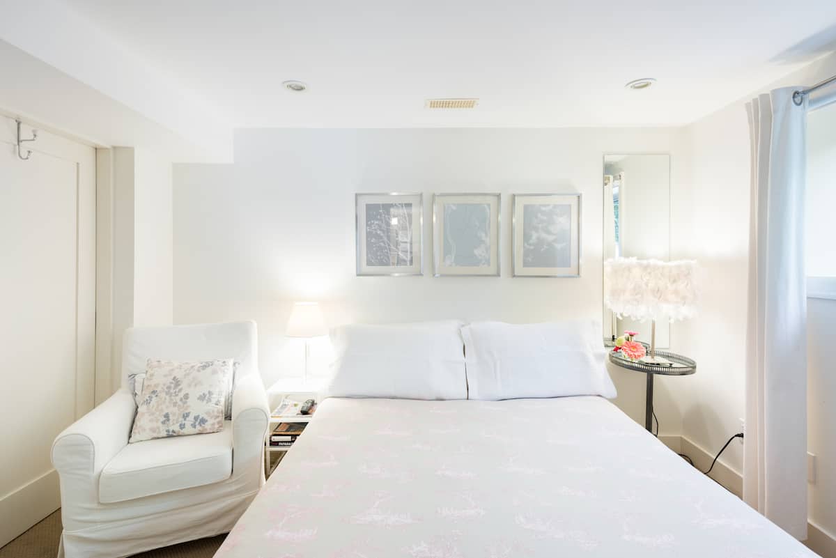 Total Privacy & Separate Entry in a Clean, Curated Space