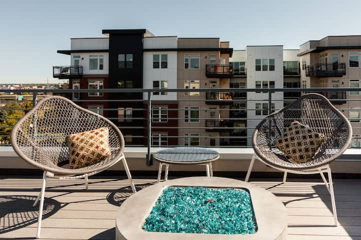 Luxury Denver Airbnb Highlands Townhouse With Rooftop Patio