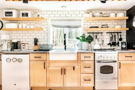 Toast Marshmallows on the Fire at the Tiny Catskill Cabin