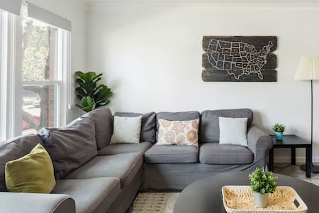 Walk to Sunset Boulevard from an Airy Apartment