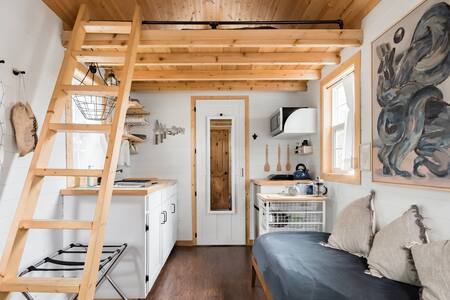 Tiny House in Wooded Backyard Near Bishop Arts District