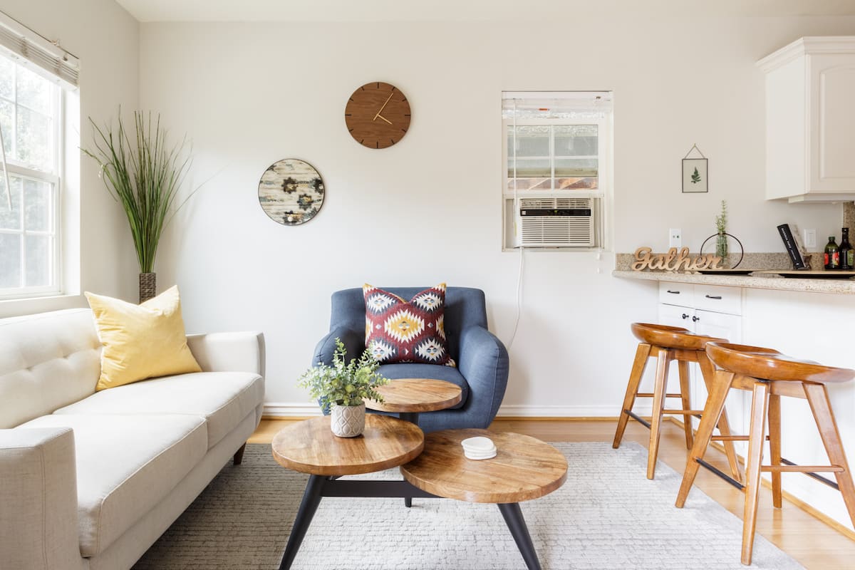 Retro Revivalist Bungalow with Backyard Lounge