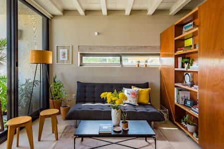 Lounge in the Hammock of a Designer Apartment