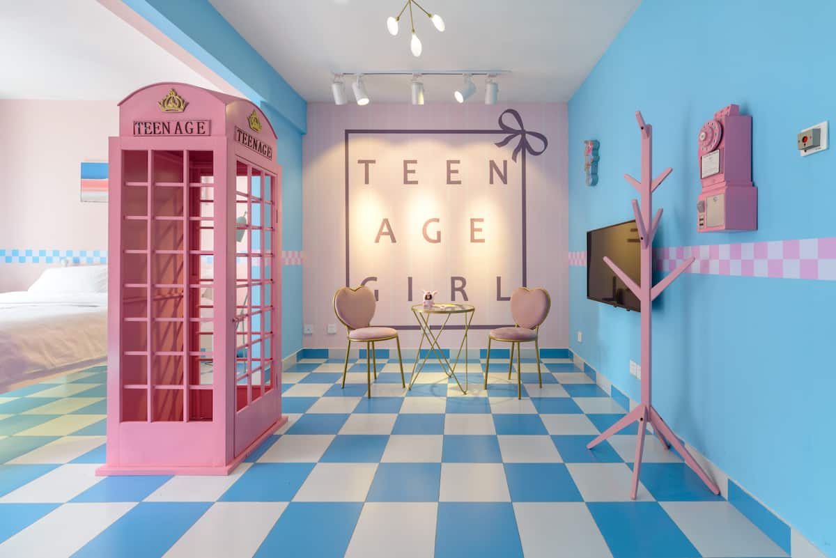 北尧.teenage少女心网红泡泡池，享受成都时尚惬意的生活 太古里地铁旁