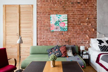 Уютный лофт в центре города