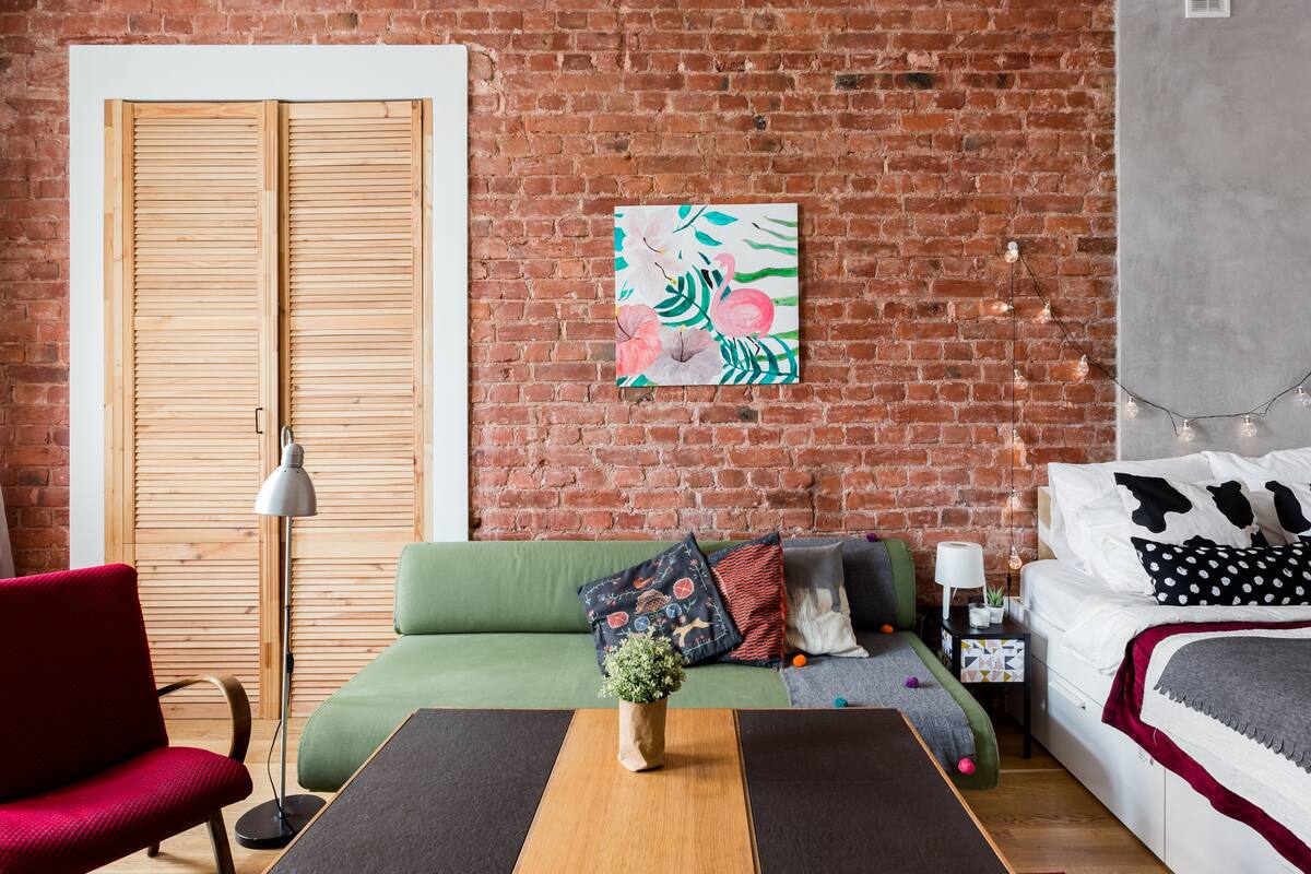 Уютный лофт в центре города