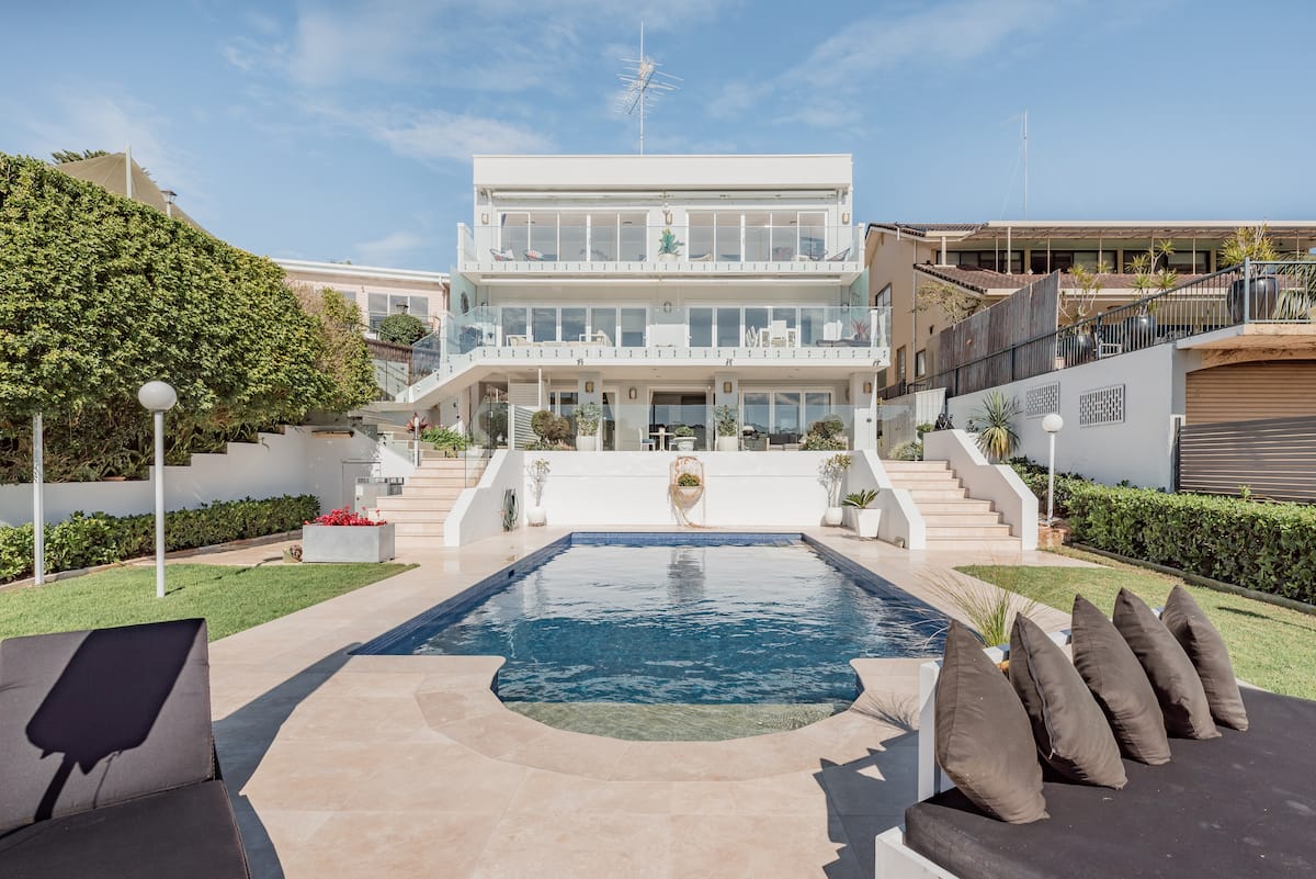 luxurious waterfront apartment