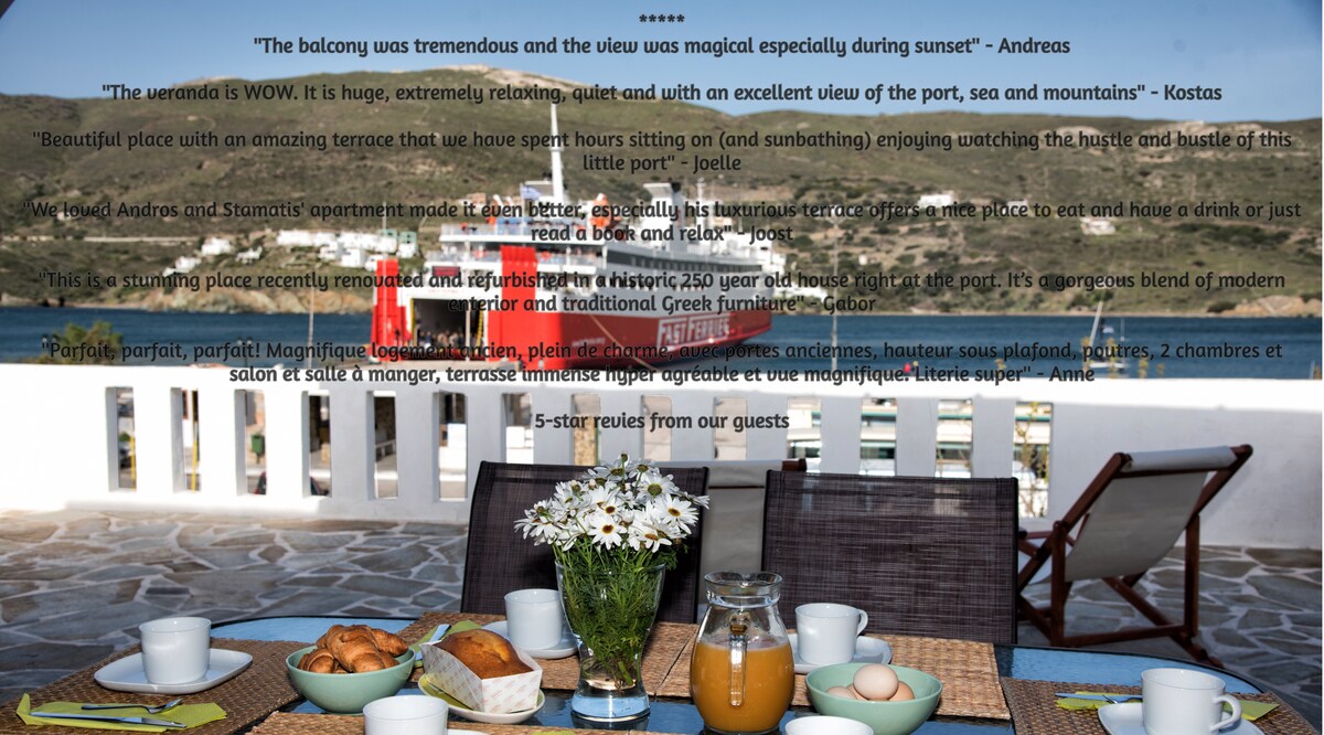 Deluxe Cycladic House With Splendid Seaview Cycladic Houses