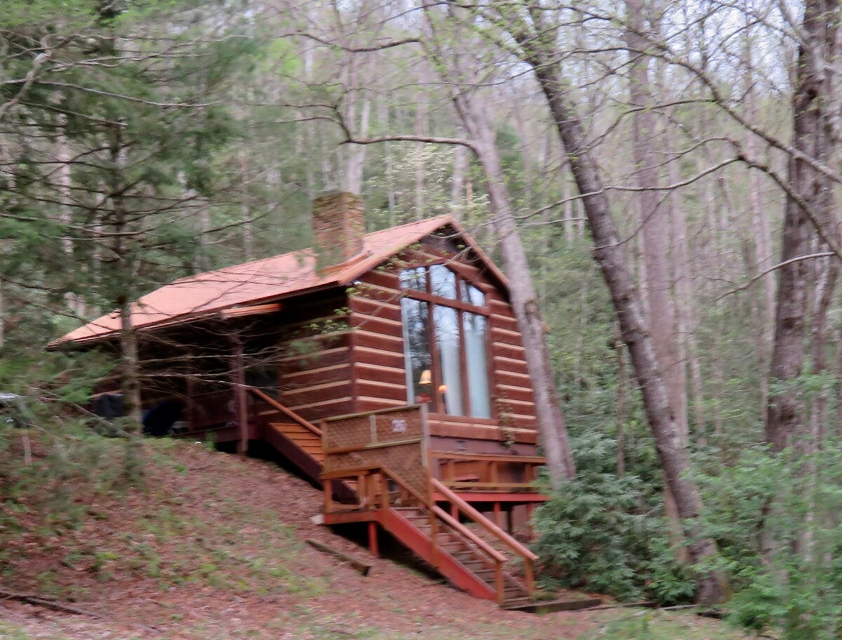 Rushing Waters Cabin On A Secluded Mountain Stream Cabins For