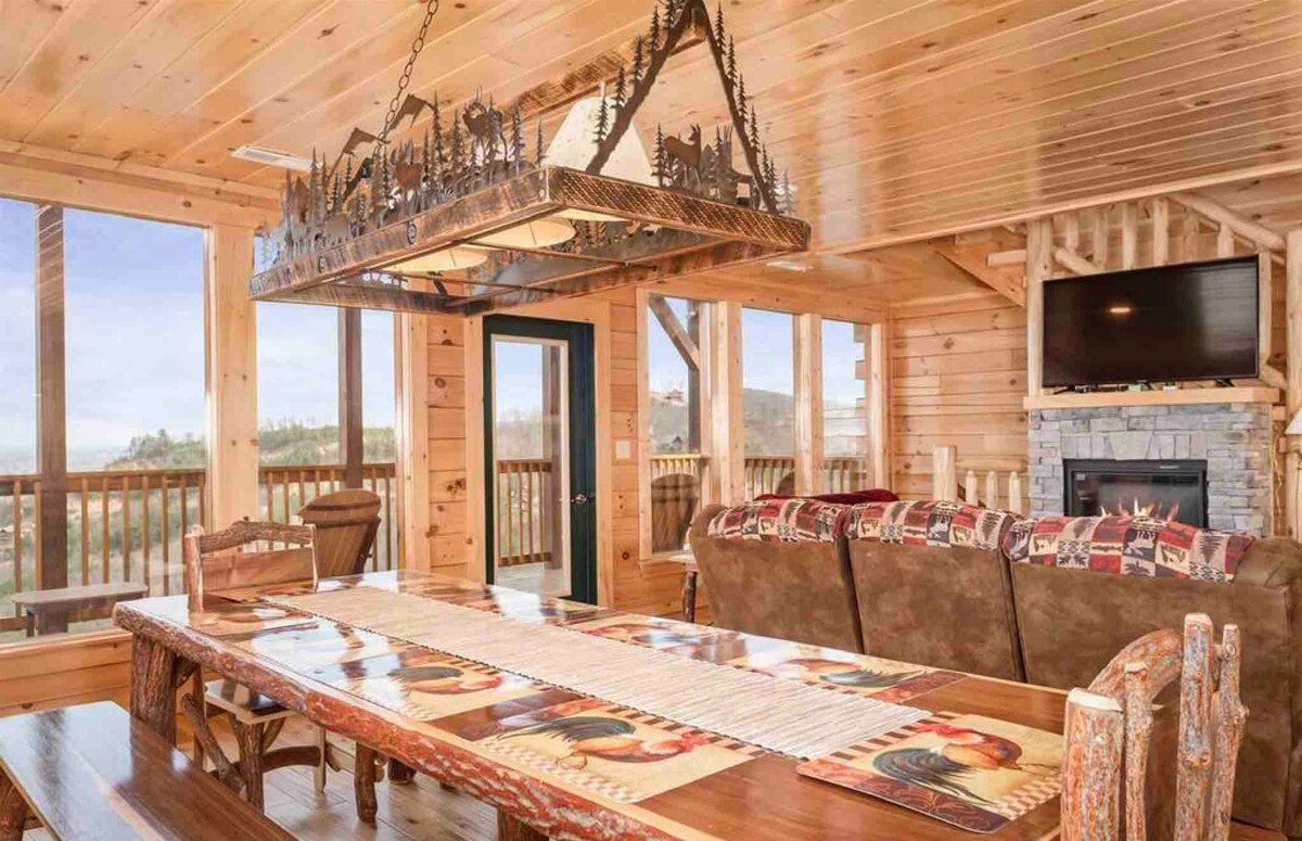 Reach For A Star Luxury Cabin With Scenic Views Cabins For