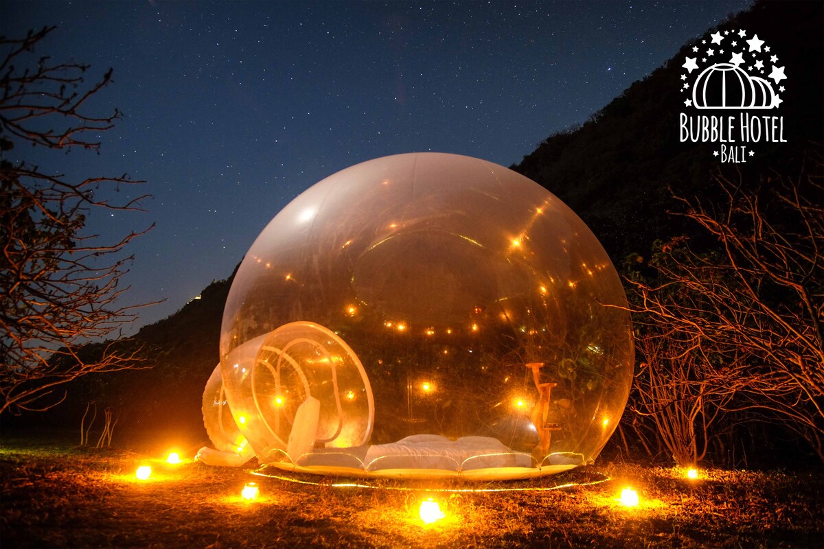 Image result for Bewitched with stunning, unique, strange bubble hotel in Bali.