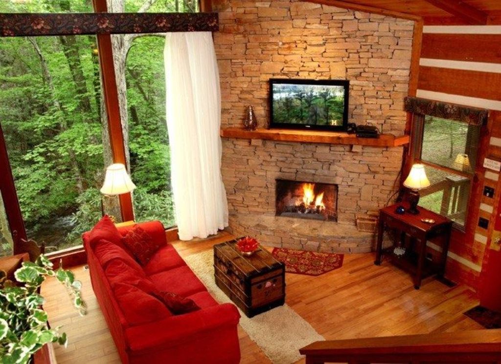 Rushing Waters Cabin On A Secluded Mountain Stream Cabins For