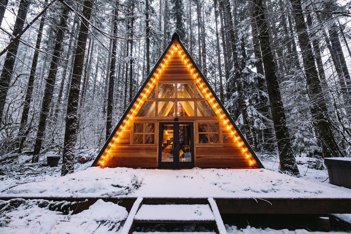 Tye Haus A Frame Cabin Chalets For Rent In Skykomish
