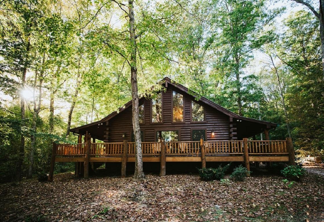 Hilltop Hideaway Log Cabin Cabins For Rent In Nashville