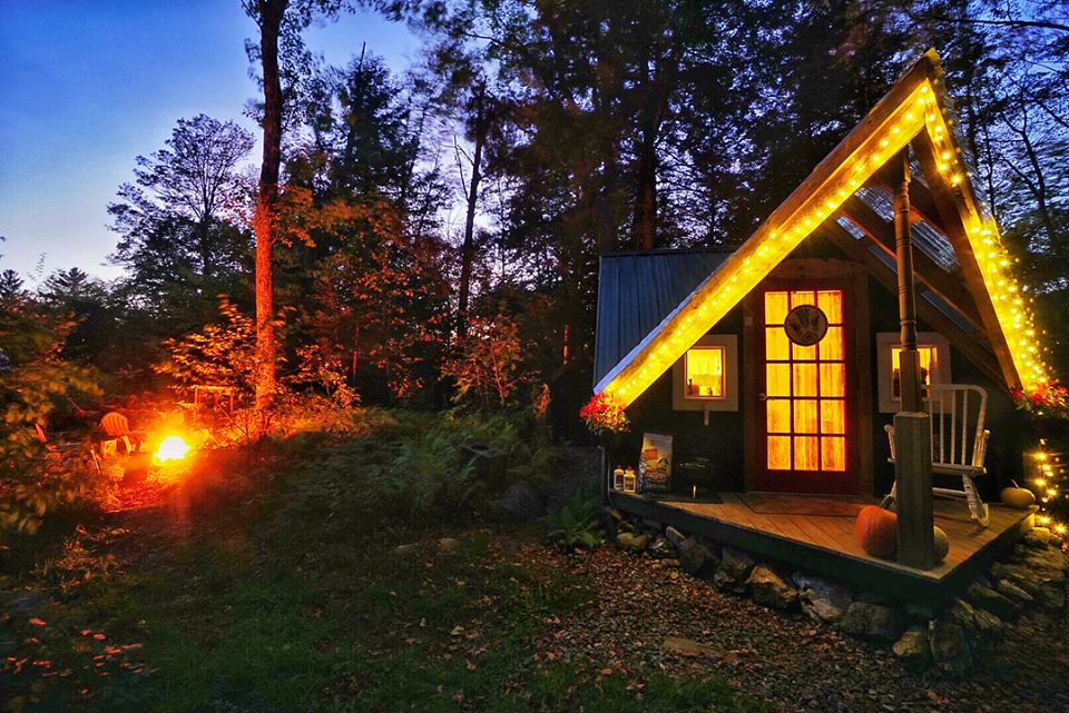 Magical Cozy Vermont Cabin Sauna Cabins For Rent In Marshfield