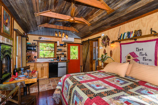 The Millhouse At East Fork Farm Cabins For Rent In Marshall