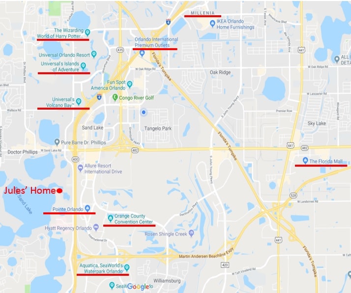 The Pineapple Room Condominiums For Rent In Orlando